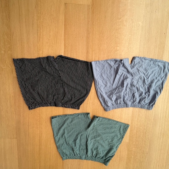 Loungewear striped boxer shorts 3 pack. - Picture 3 of 8